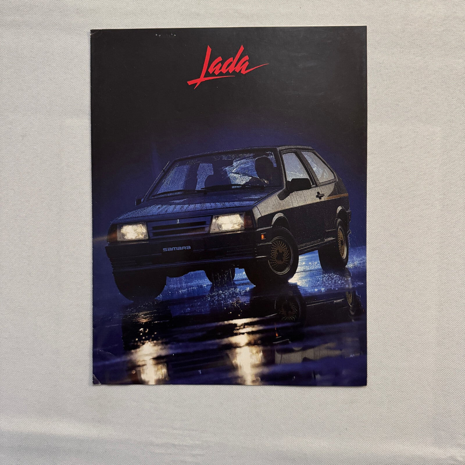 Lada Car Sales Brochure Catalog Lada Niva Samara Signet Station Wagon Vintage