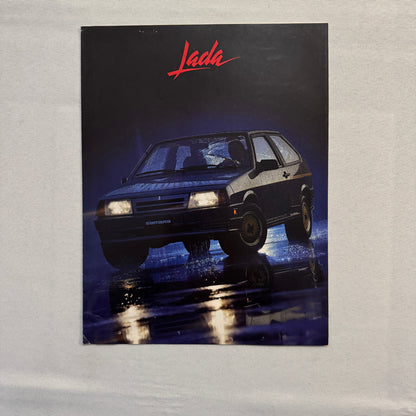 Lada Car Sales Brochure Catalog Lada Niva Samara Signet Station Wagon Vintage