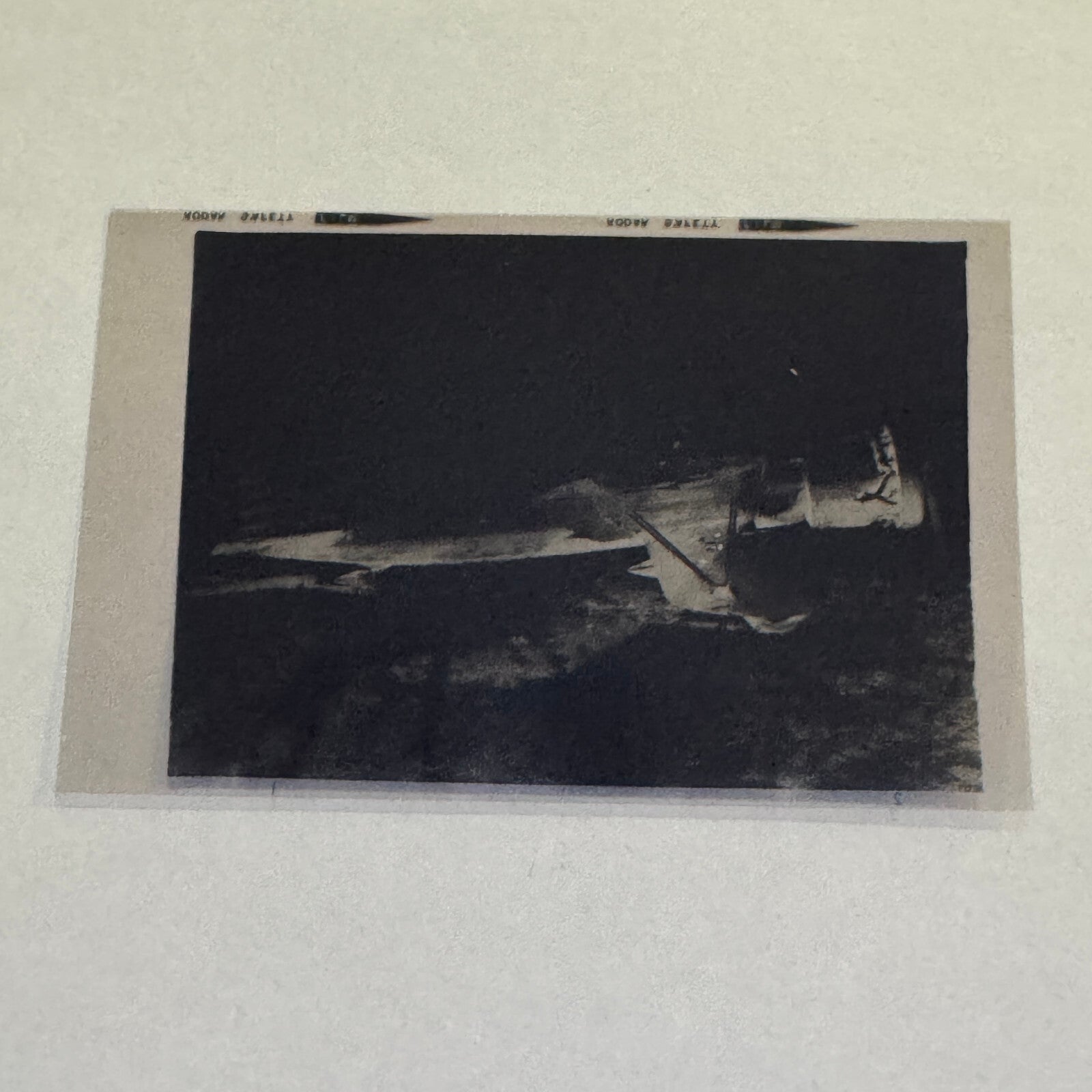 Vintage Photo Negative Curtiss YA-10 Airplane Plane Curtiss YA10 YA 10