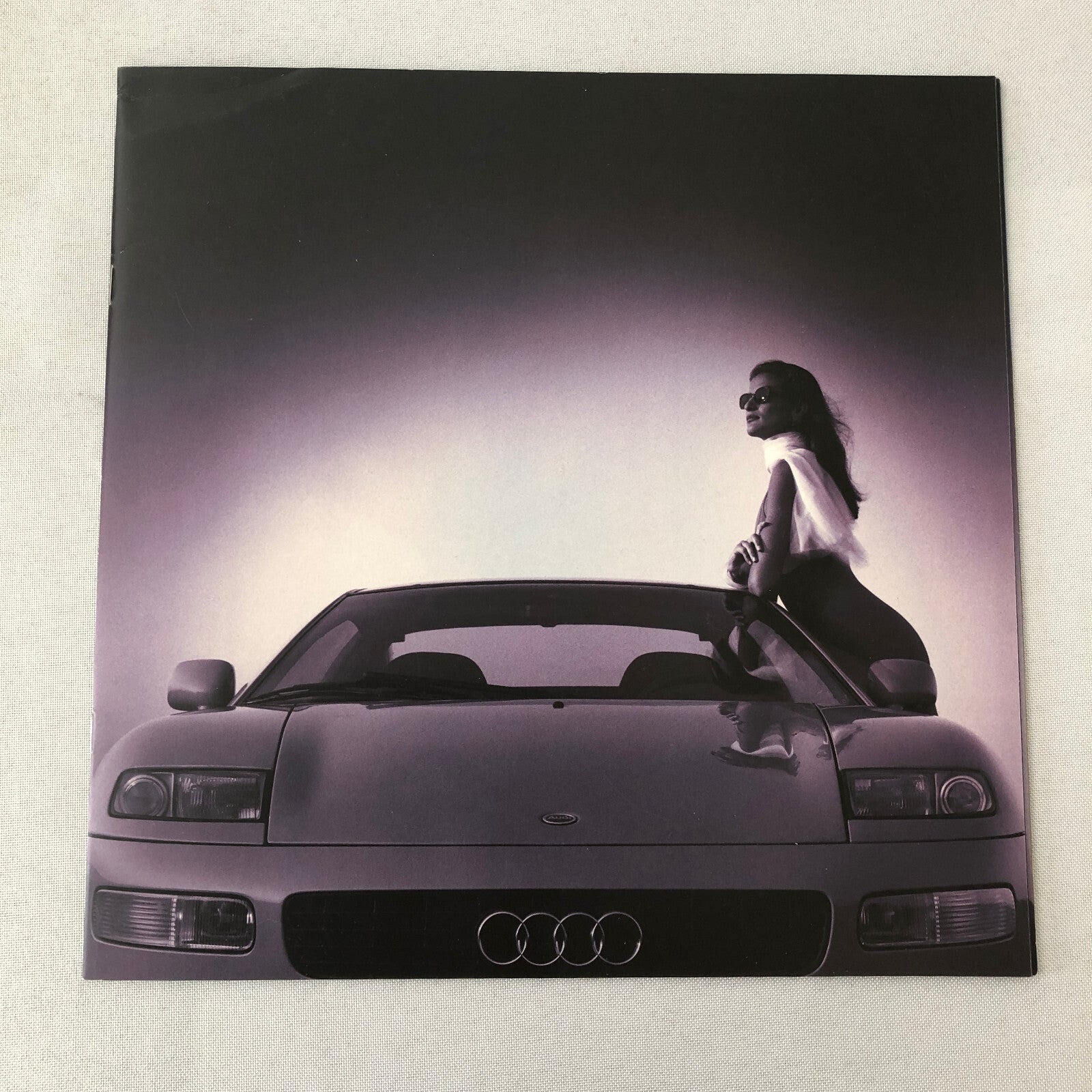 Audi Quattro Sypder Concept Car Sales Brochure Catalog