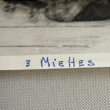 Circus Roller Skating Act Photo Photograph Print Vintage 3 Miehes