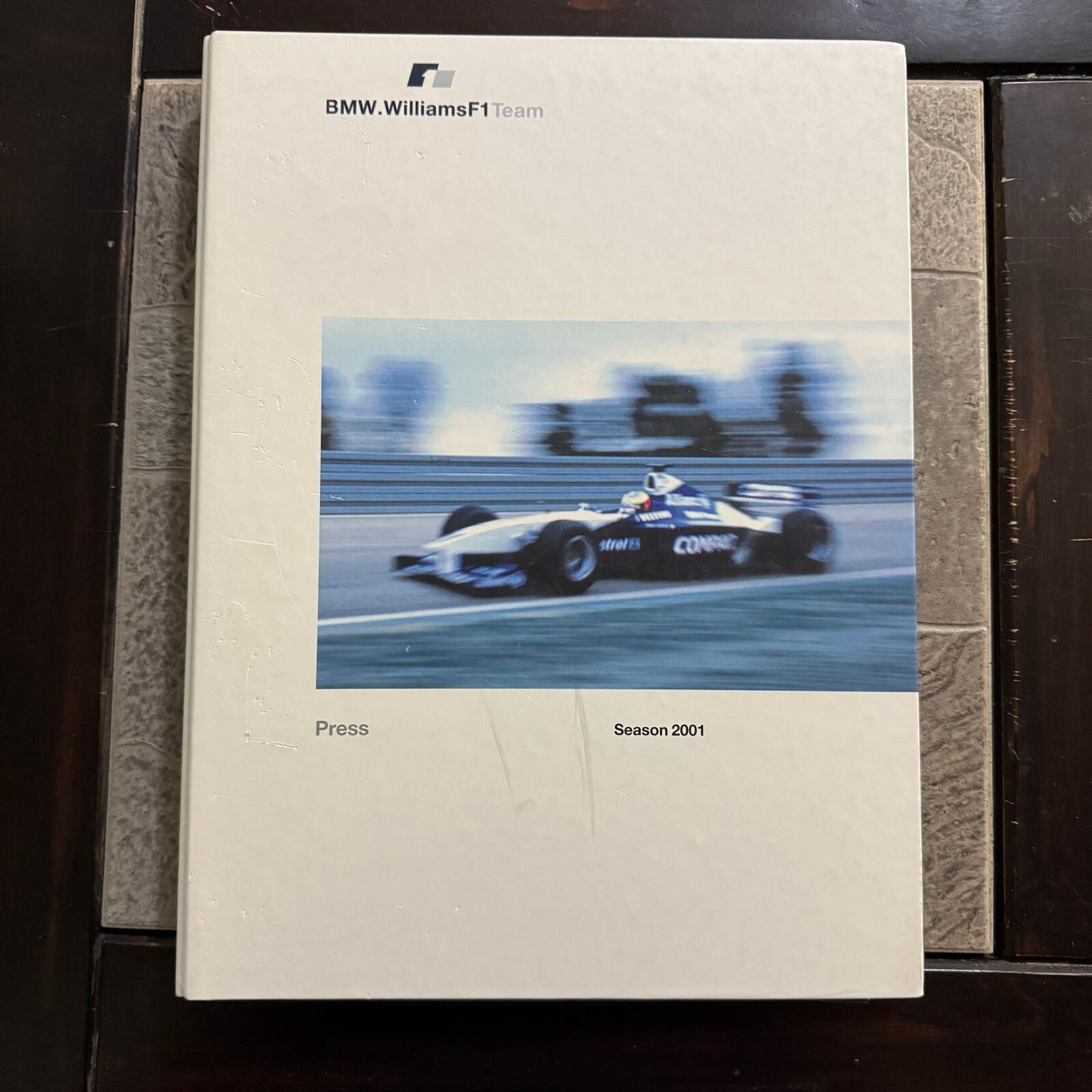 2001 BMW Williams F1 Press Kit Ralf Schumacher Juan Pablo Montoya Brochure
