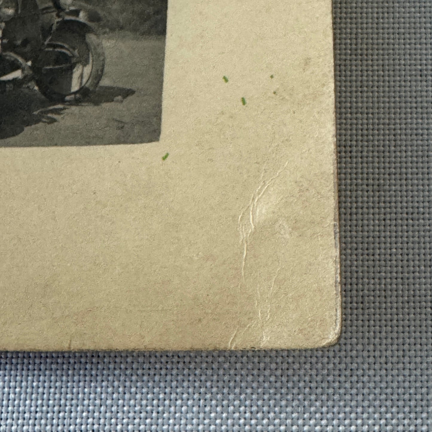 Vintage Italian Real Photo Postcard Post Card 1921 Rome Postmark Roma