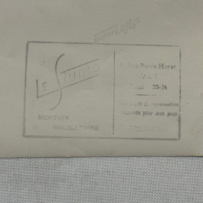 Roller Skating Act Rowlers Circus Act Photo Photograph French France Vintage