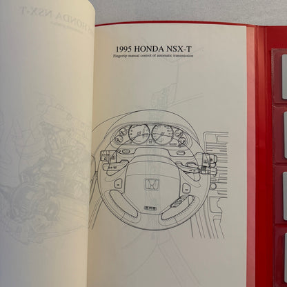 1995 Honda NSX T and Shuttle Odyssey Press Kit Photos 35mm Slides NSX-T NSXT