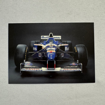 1996 Williams Renault FW18 F1 Formula One Racing Car Postcard Post Card Beaulieu
