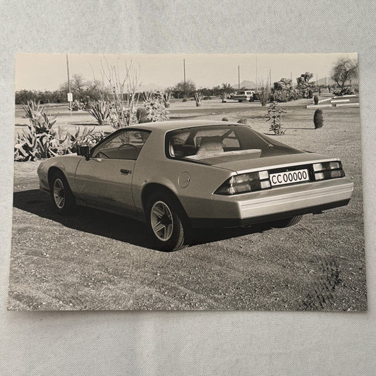 Chevrolet Camaro Factory Press Publicity Photo Photograph Print Chevy