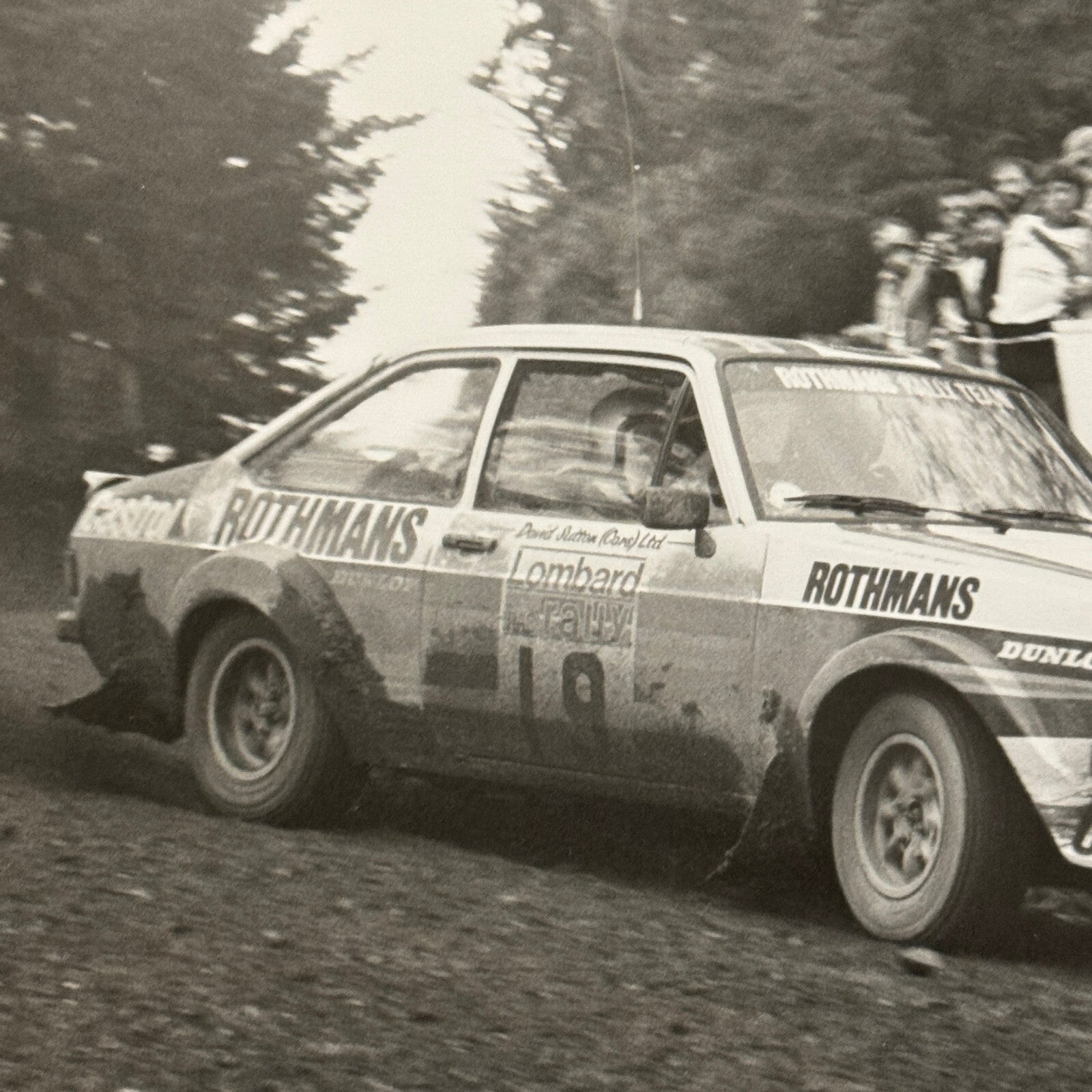 1980 RAC Rally Rallye Car Racing Photo Photograph Vintage Car