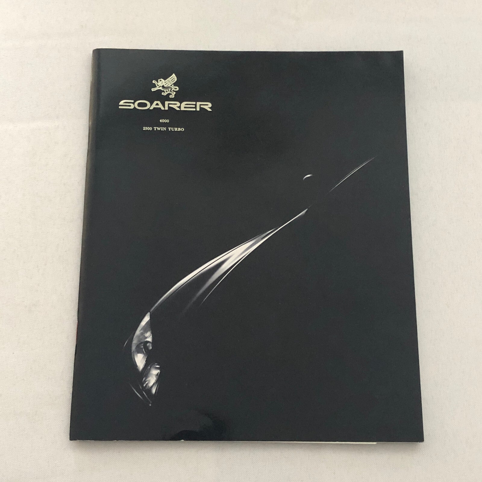 Toyota Soarer 4000 2500 Twin Turbo Car Sales Brochure Catalog Japanese JDM