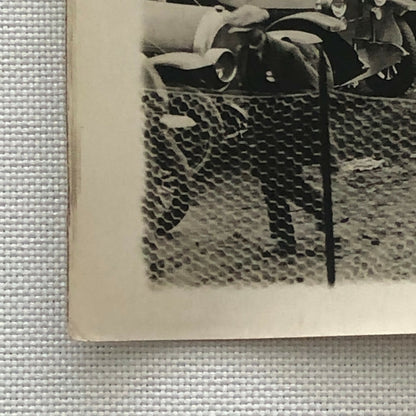Antique Press Photo Photograph Meurisse Cars and Racing Spectators Paris Nice 