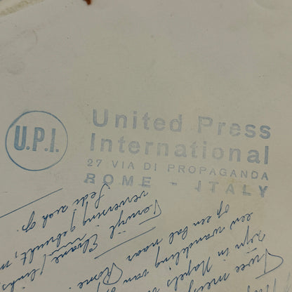 Vintage Italian Circus Act Press Photo Photograph Beautiful Women Balancing Act