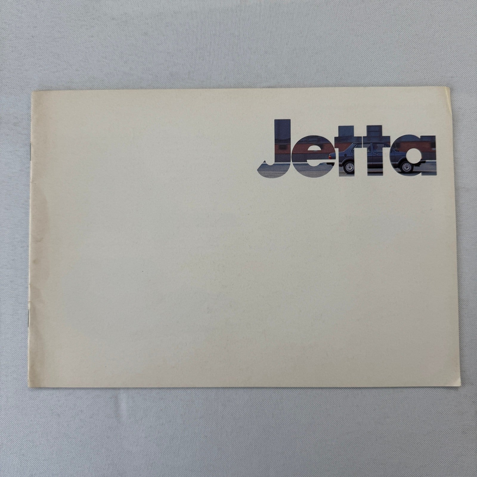 1984 Volkswagen VW Jetta Car Sales Brochure Advertising Catalog Canadian