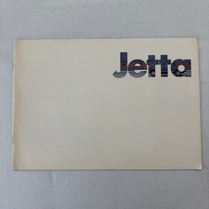 1984 Volkswagen VW Jetta Car Sales Brochure Advertising Catalog Canadian