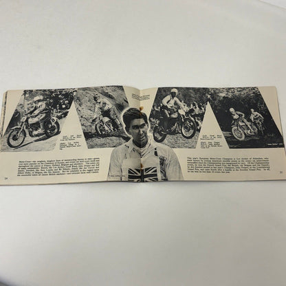 1956 Castrol Racing Achievements Brochure Grand Prix Motorcycle Aston Martin +