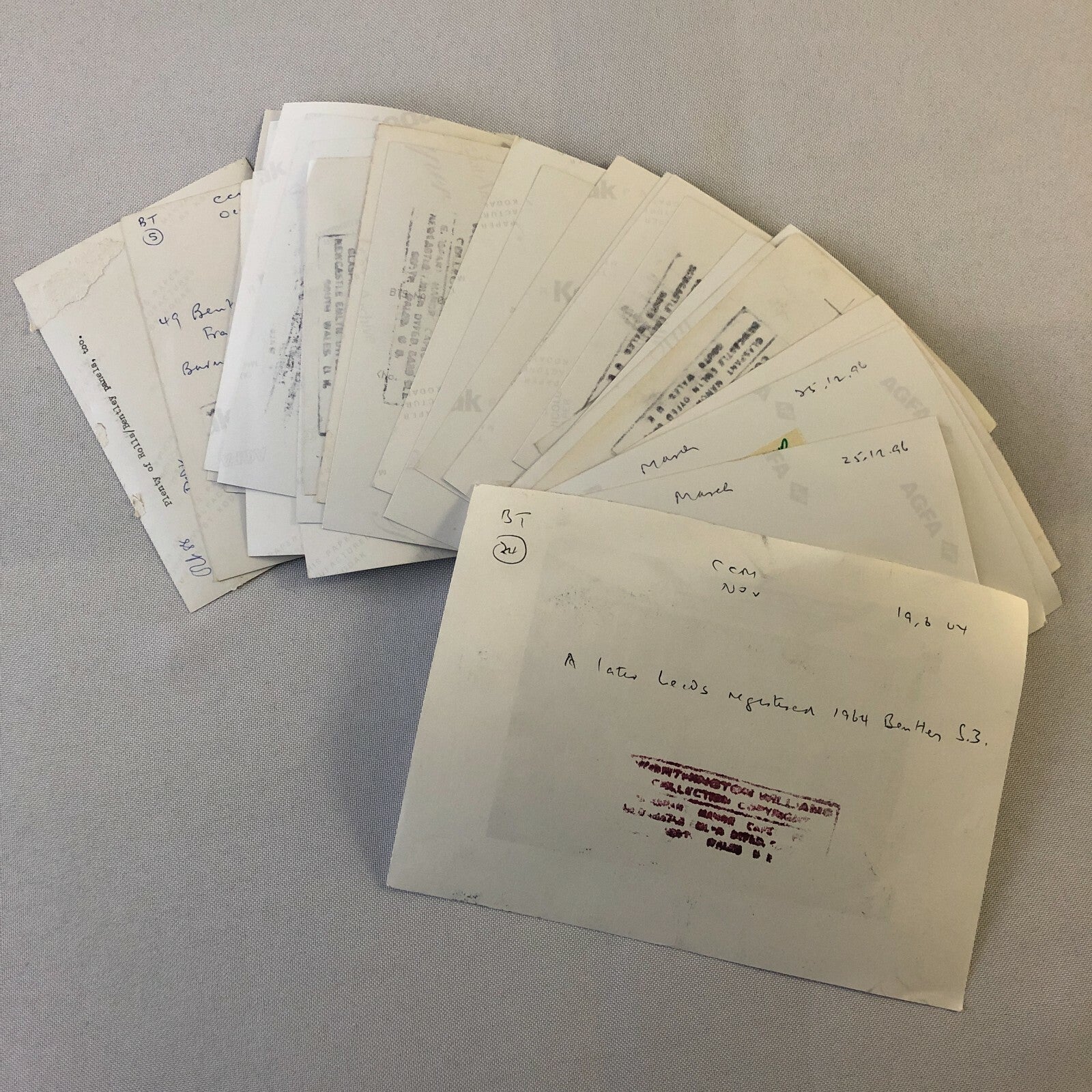 Vintage Rolls Royce Bentley Car Barn Find Junk Yard Parts Photo Print Lot of 30