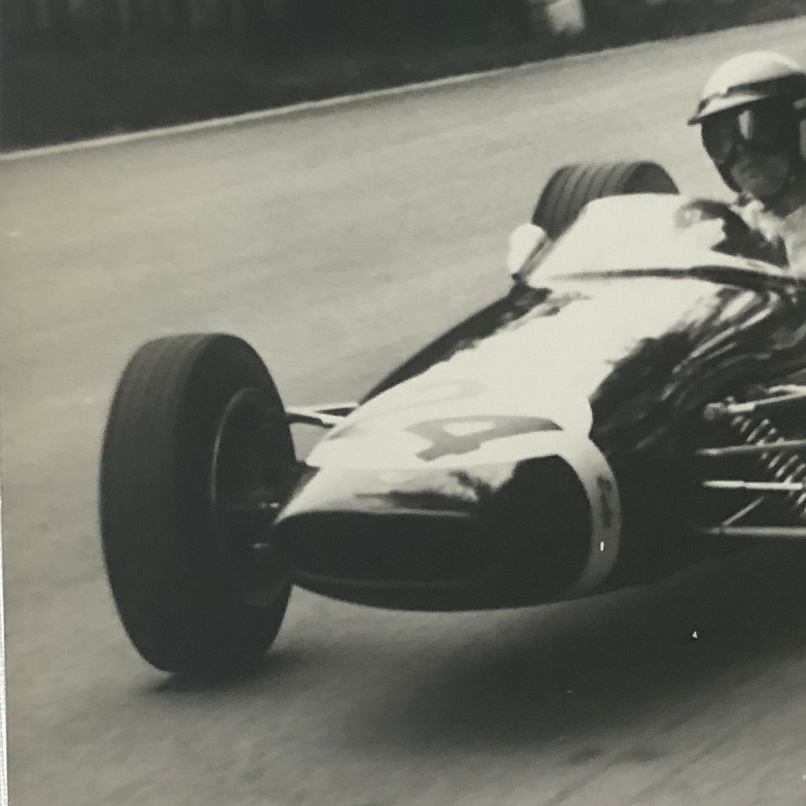 Vintage Racing Car Photo Photograph Print Motorsport