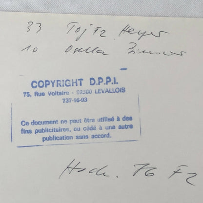 Vintage 1976 Formula 2 F2 Hockenheim Racing Photo Photograph