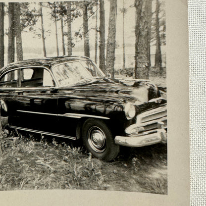 Vintage Chevrolet Car Automobile Snapshot Photo Photograph Print