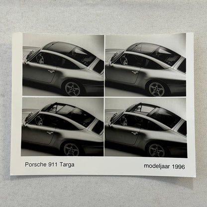 1996 Porsche 911 Targa Factory Press Photo Photograph German