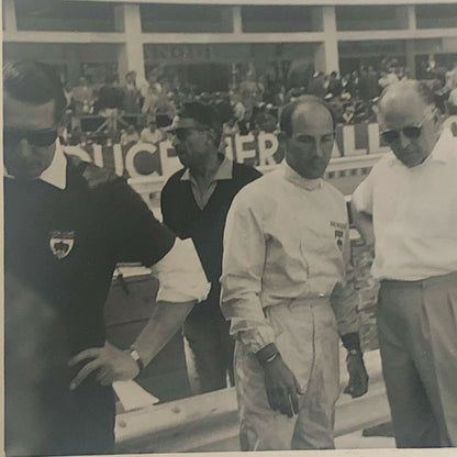 Vintage Racing Photo Photograph Stirling Moss Driver Motorsport Print Snapshot