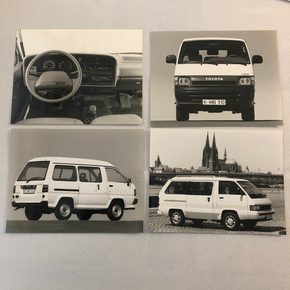 1989 Toyota Truck Press Kit with Photos Liteace Hiace Hilux Model F GERMAN Text