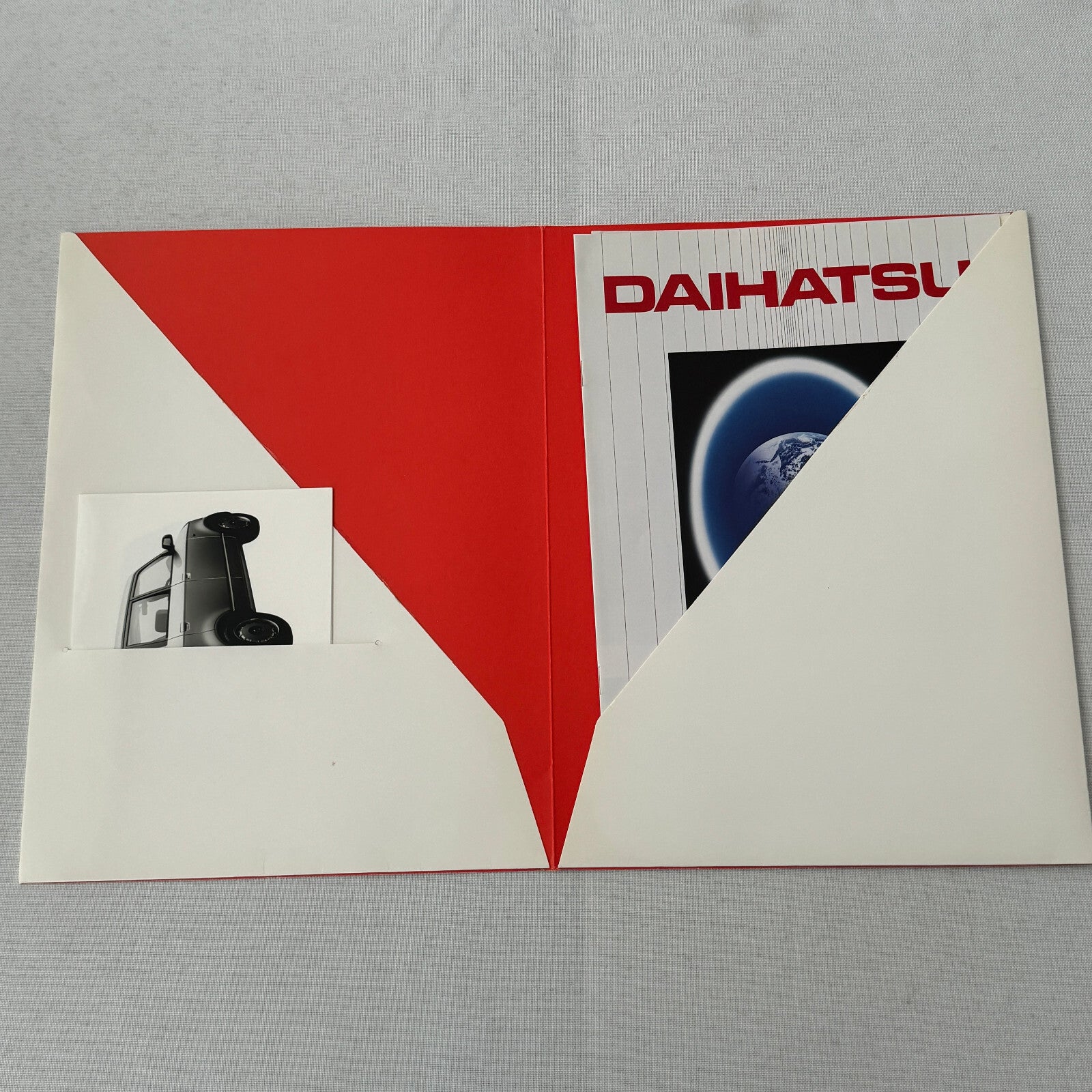 Daihatsu Car Press Kit Concept Cars Rocky Charade Feroza HiJet Delta GERMAN