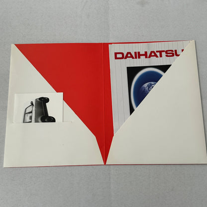 Daihatsu Car Press Kit Concept Cars Rocky Charade Feroza HiJet Delta GERMAN