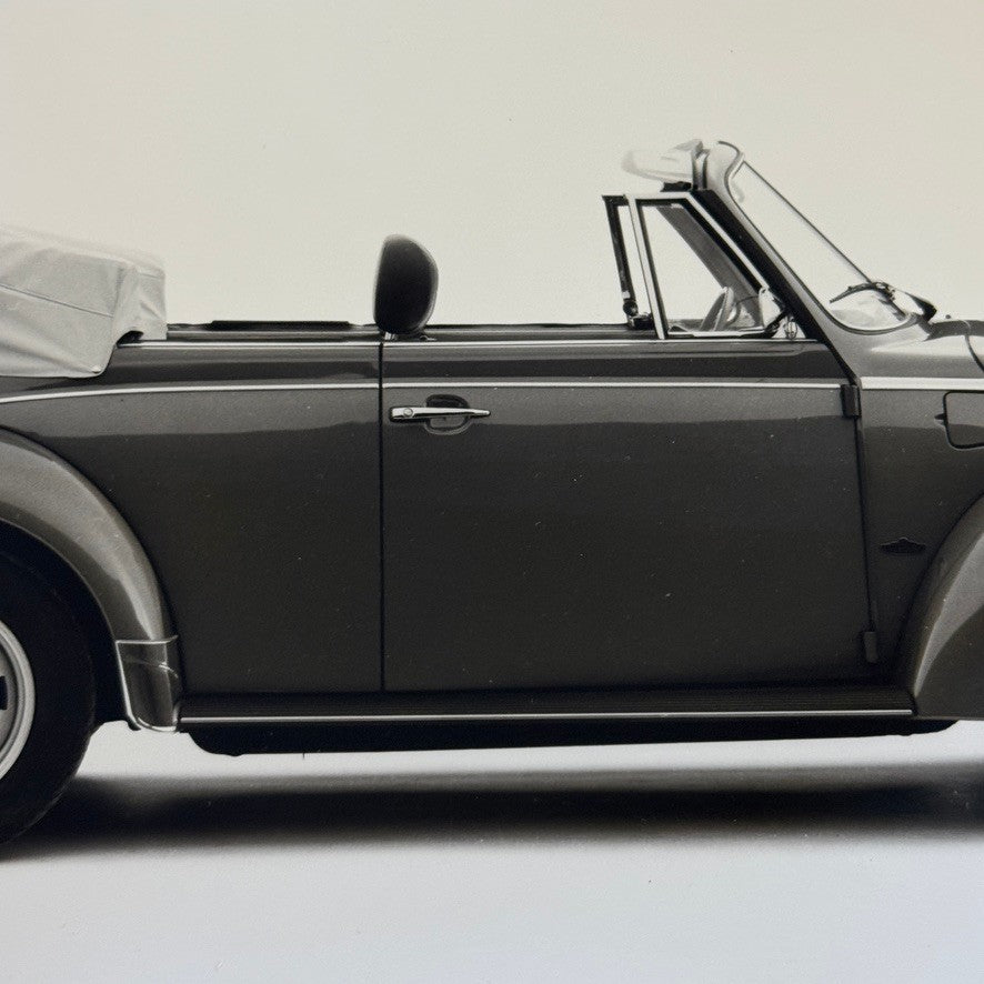 Vintage Volkswagen Beetle Convertible VW Bug Car Photo Photograph Cabriolet