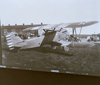 Vintage Photo Negative Curtiss XO-13A Airplane Plane Aircraft Curtiss XO13 XO 13