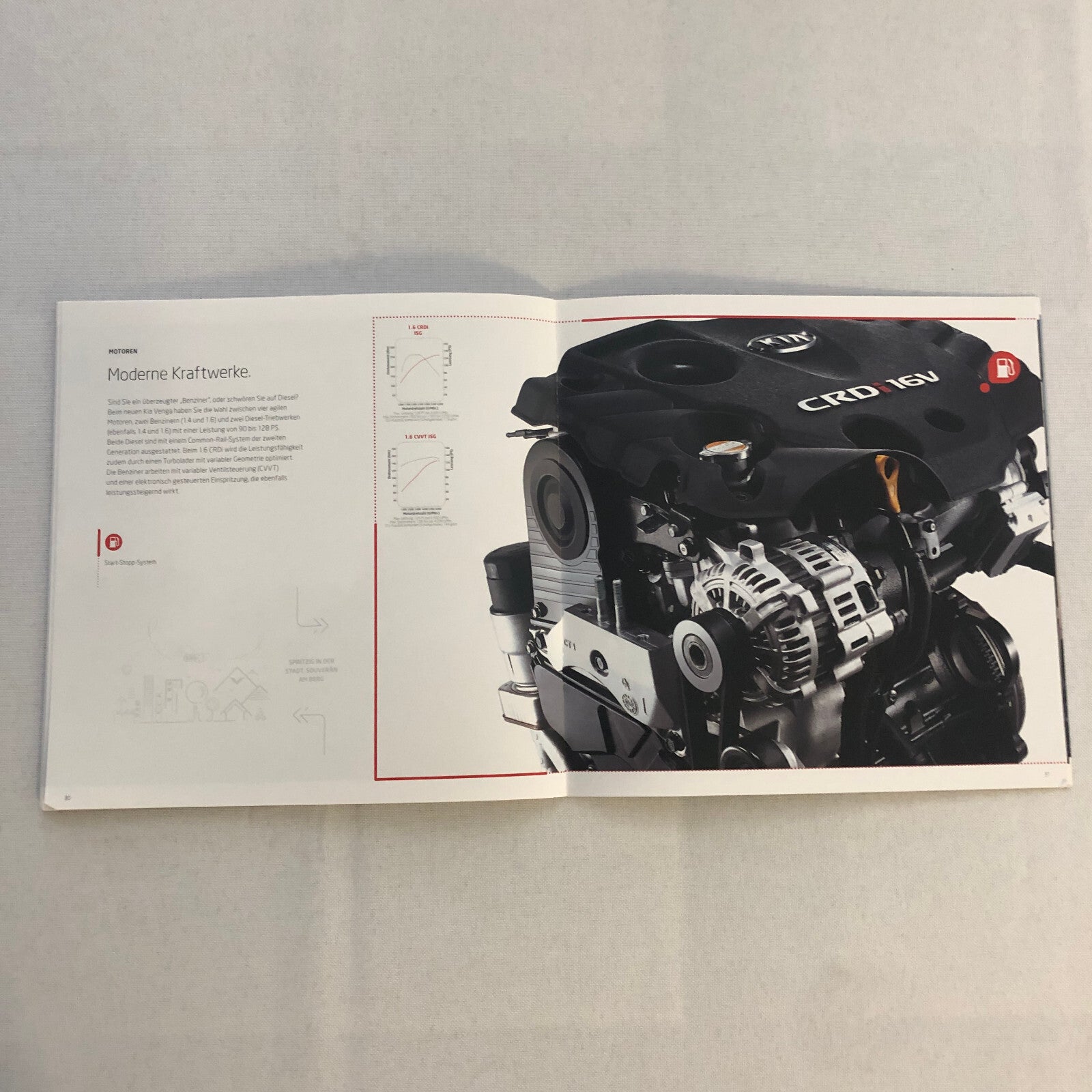 2010 Kia Venga Car Sales Brochure Catalog with Price List GERMAN Market