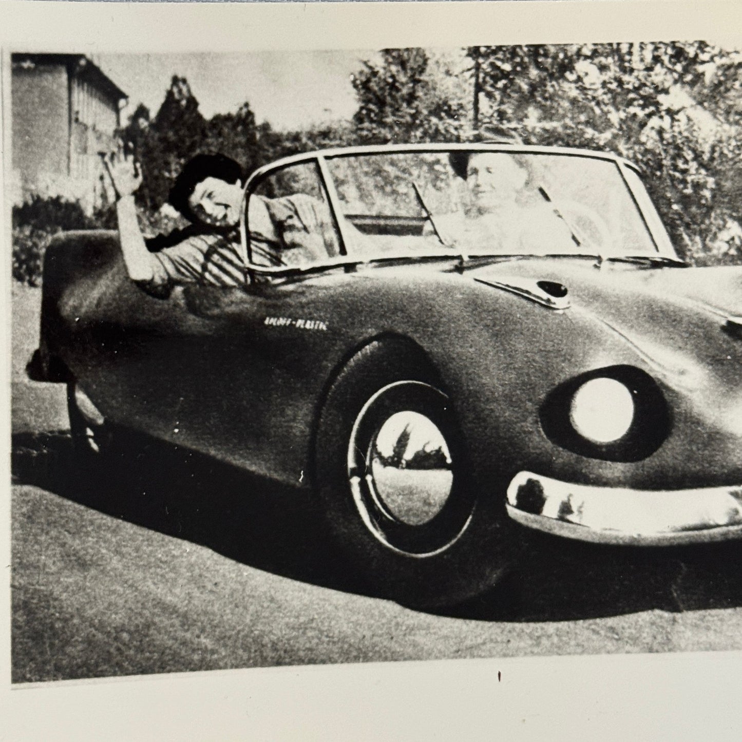 Vintage Coachbuilder Car Automobile Convertible Photo Photograph Unidentified