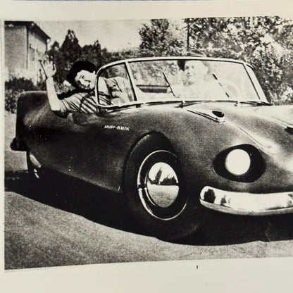 Vintage Coachbuilder Car Automobile Convertible Photo Photograph Unidentified