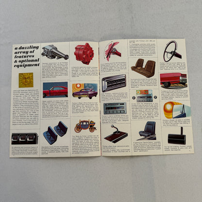 1966 Pontiac Sales Brochure Catalog Grand Parisienne Laurentian Strato Chief