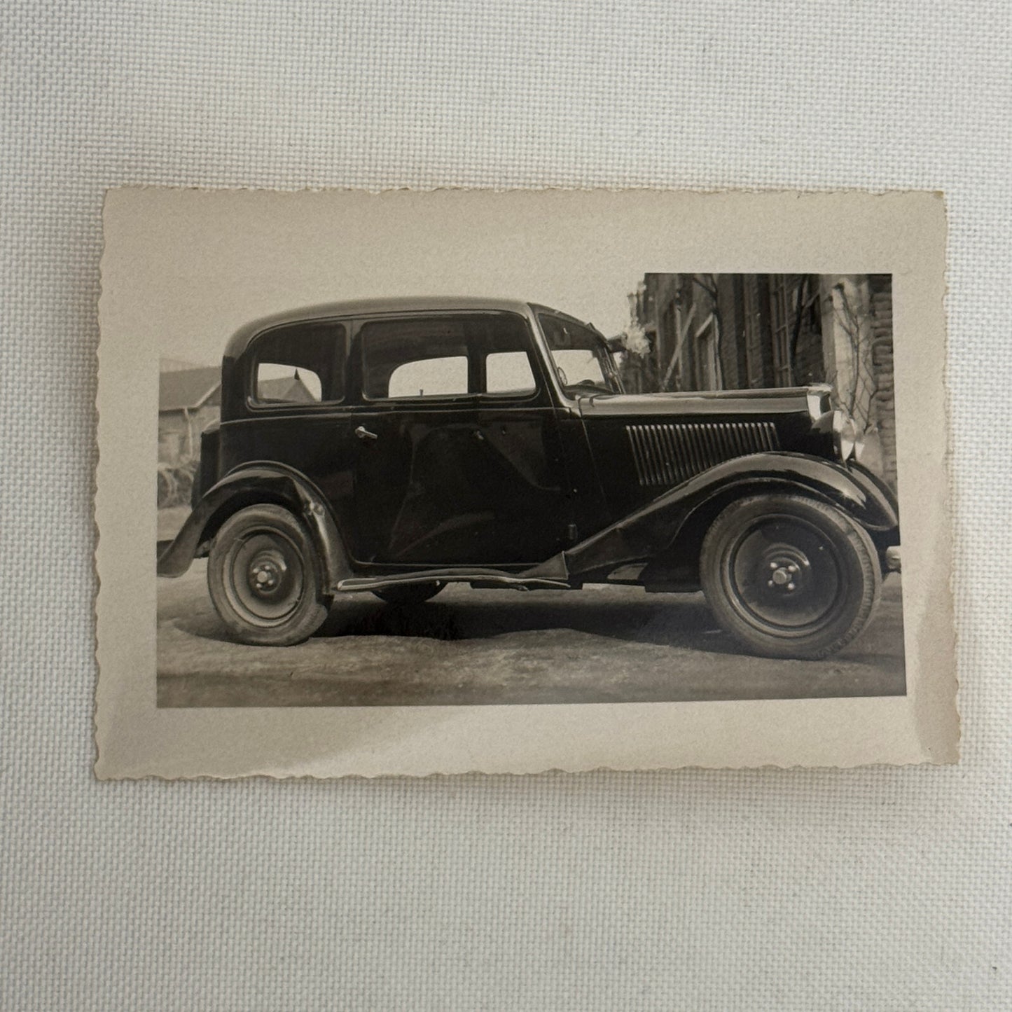 Vintage Photo Photograph Print Lot 2x Vintage Car Automobile
