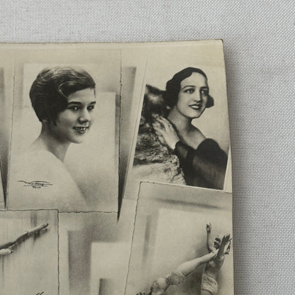 Vintage Circus Ice Skating Dancer Photo Photograph Print Skater Ice Dance