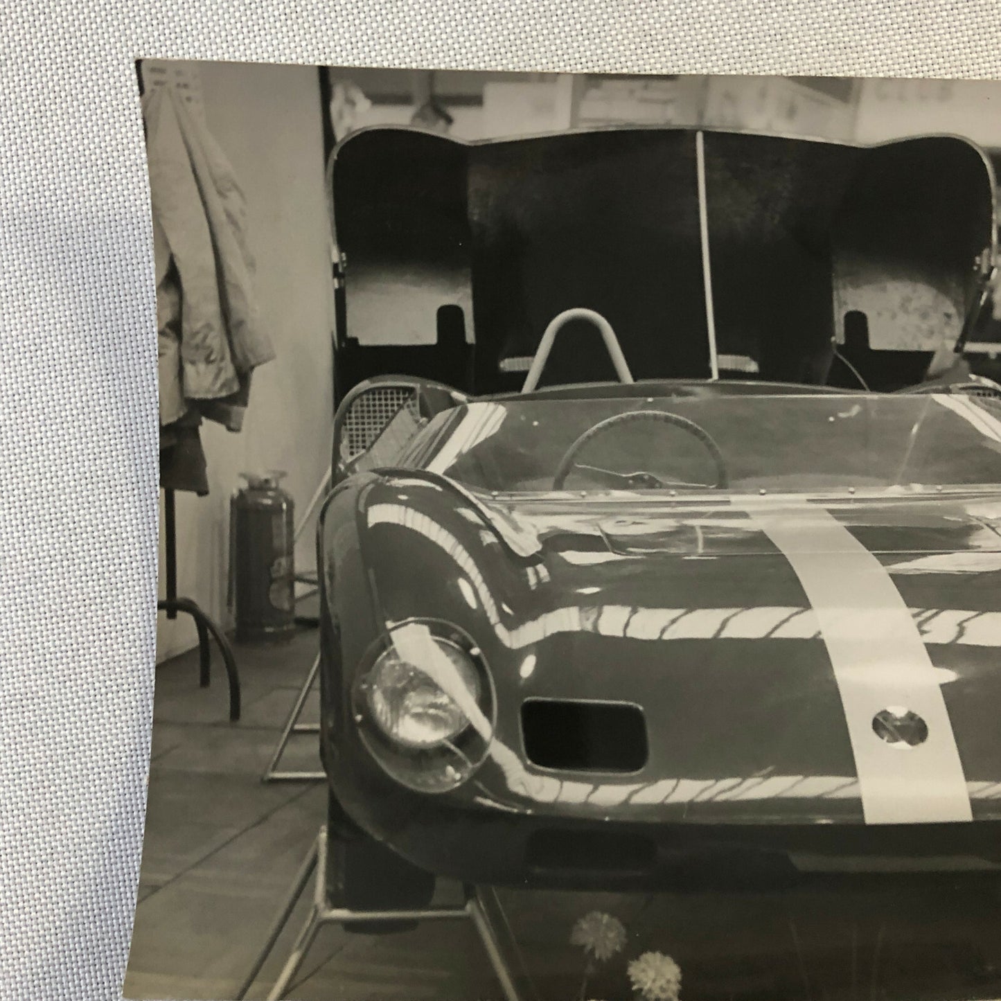 Vintage Racing Car Press Photo Photograph Print 