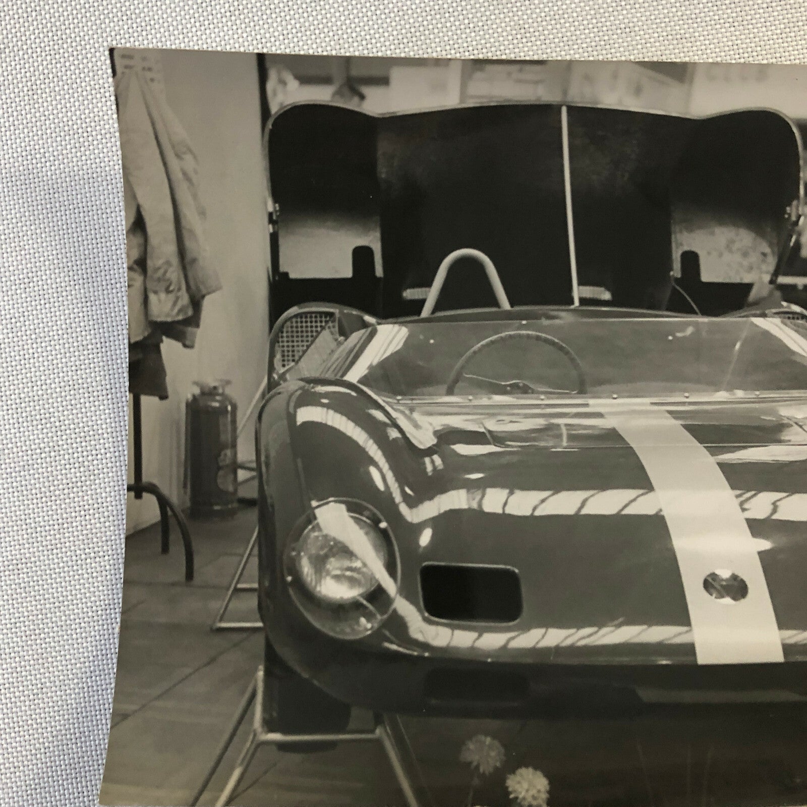 Vintage Racing Car Press Photo Photograph Print 