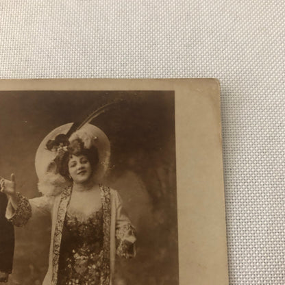 Circus Act Postcard Post Card Vintage Real Photo Postcard RPPC