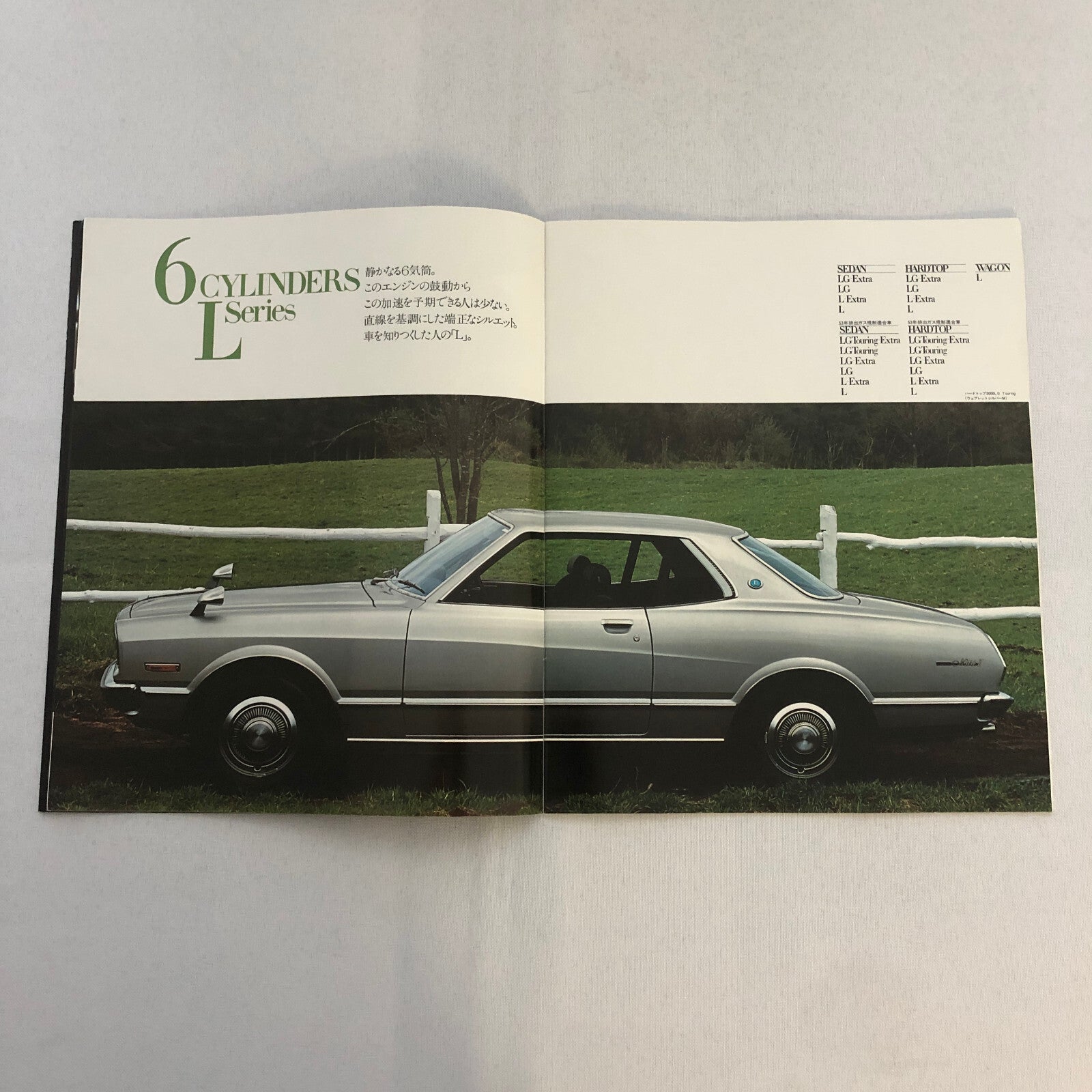 Toyota Mark II Car Sales Brochure Catalog Advertising Japanese Text JDM