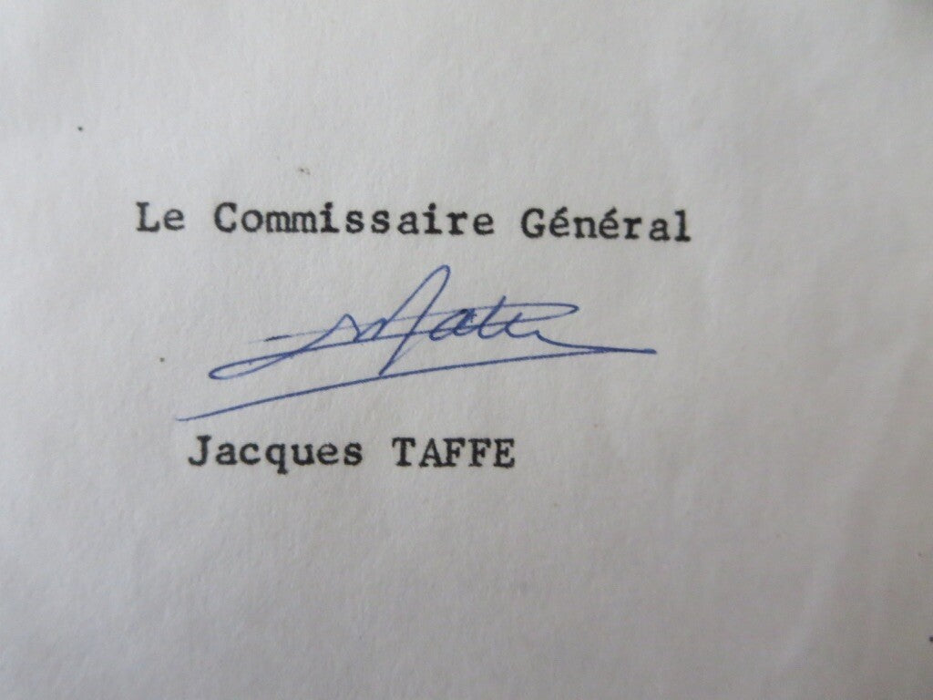 1964 Rallye Automobile Monte Carlo XXXIII Letter Letterhead Press Credentials 