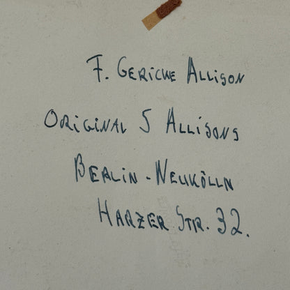 Vintage Circus Acrobat Tumbling Performer Act Photo Photograph Berlin 5 Allisons