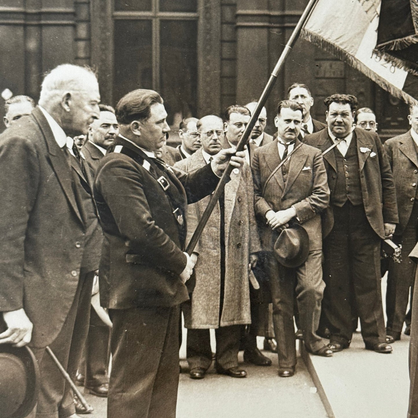 French Military Servicemen Memorial Ceremony in the UK Press Photo Photograph