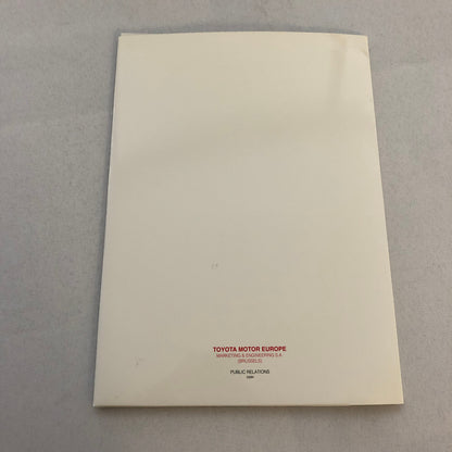 Toyota RAV4 World Premiere Press Kit Brochure with Photos