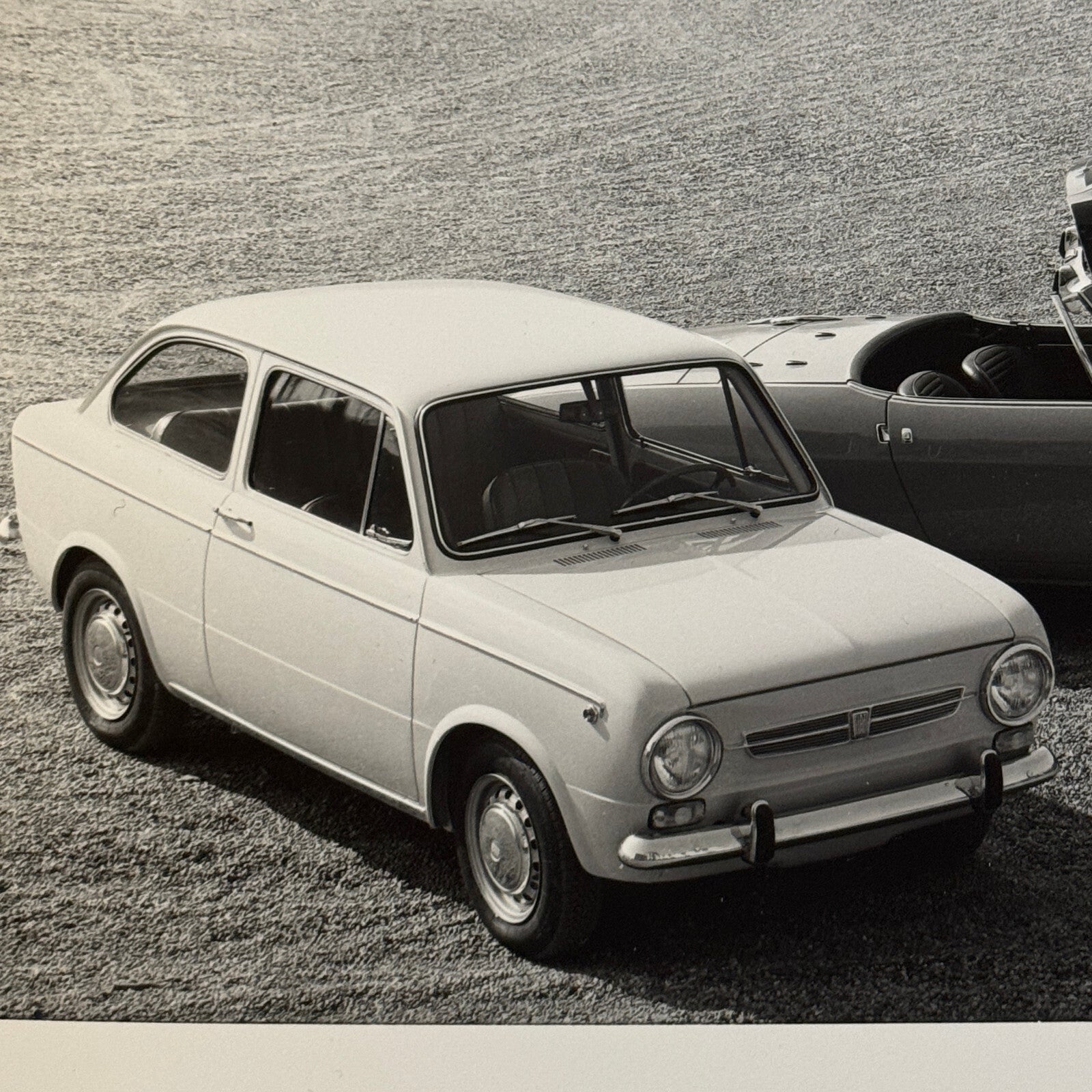 FIat 850 Special 850 Coupe and 850 Spider Factory Press Photo Photograph Print