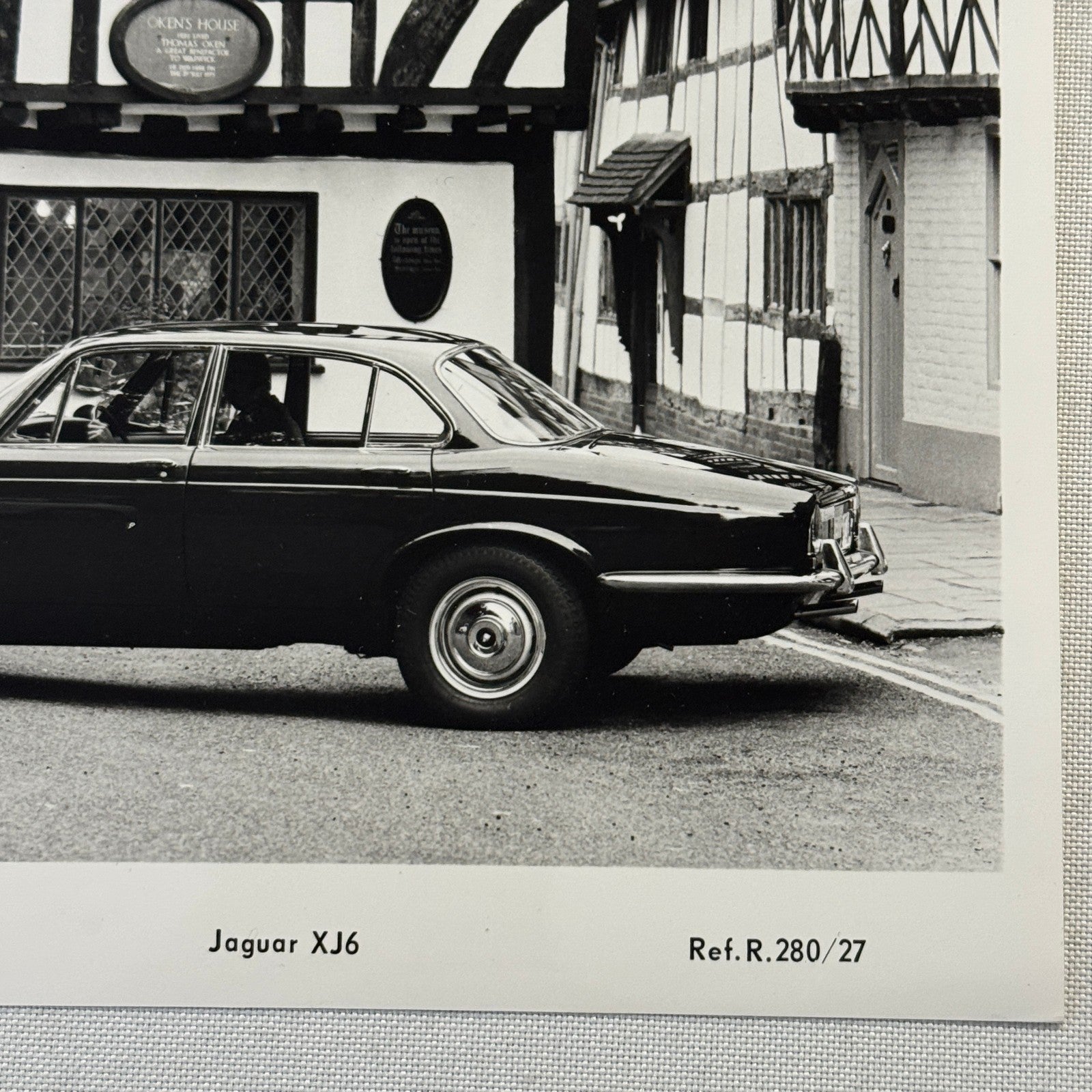 Jaguar XJ6 Vintage Factory Press Photo Photograph Print British Leyland 1972