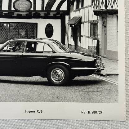 Jaguar XJ6 Vintage Factory Press Photo Photograph Print British Leyland 1972