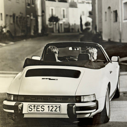 Porsche 911 SC Convertible Cabriolet Car Factory Press Photo Photograph