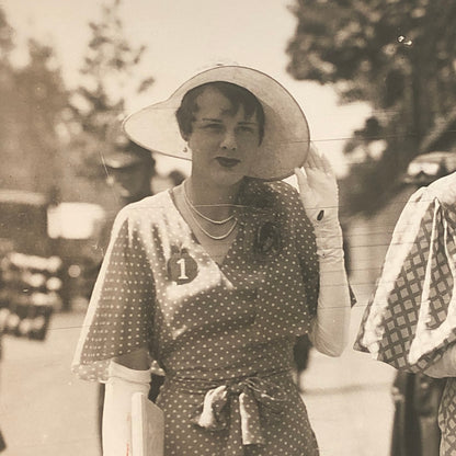 Fashion Photograph Photo Oxford and Cambridge Cricket Match 1932 UK Keystone