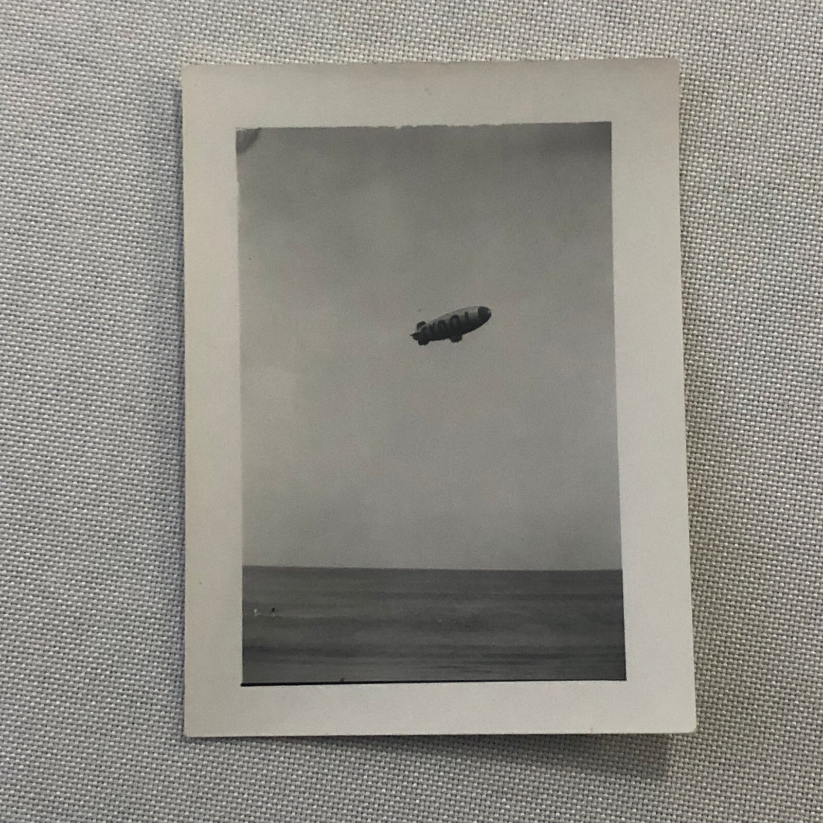 Tydol Advertising Blimp Air Ship Zeppelin Photo Photograph Vintage