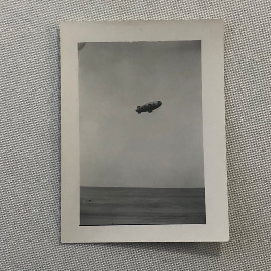 Tydol Advertising Blimp Air Ship Zeppelin Photo Photograph Vintage